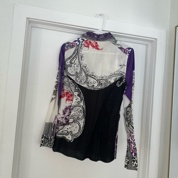 Etro original vintage button down shirt from the 90s - Picture 5 of 5